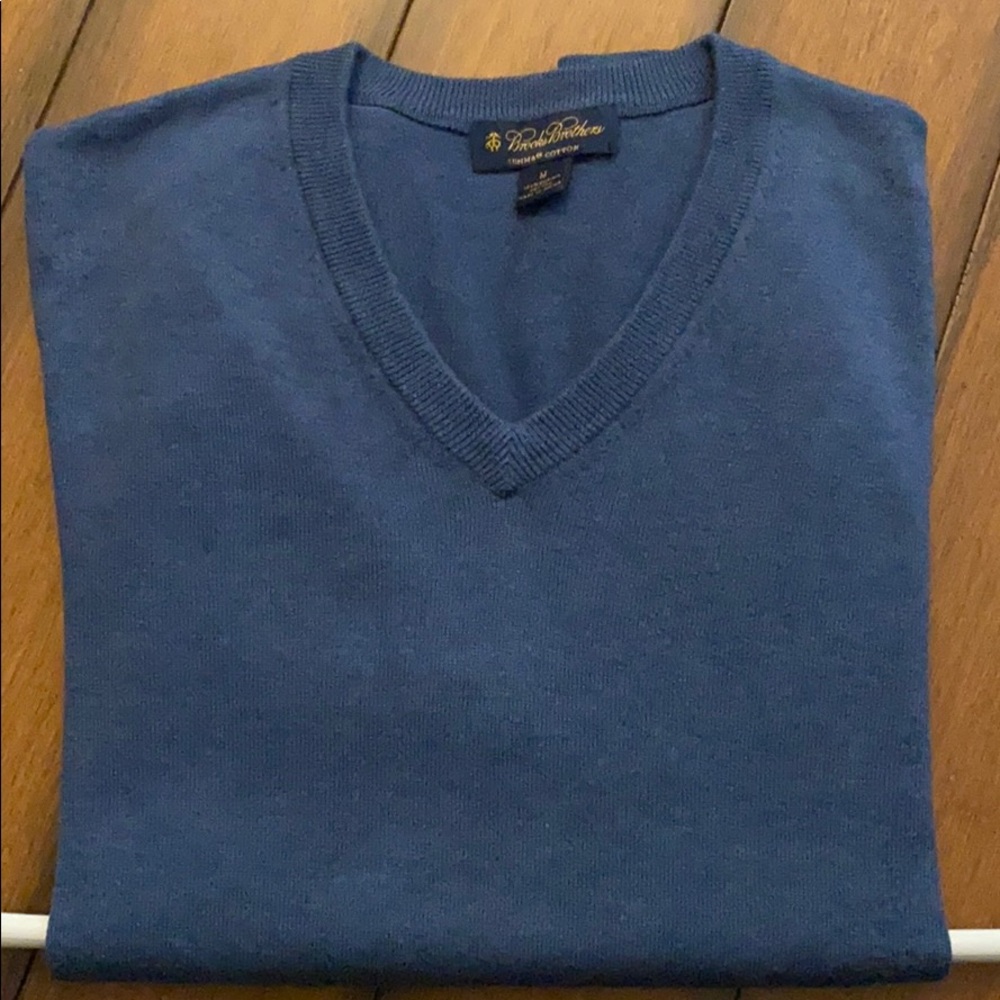 Brooks Brothers Supima Cotton Vneck